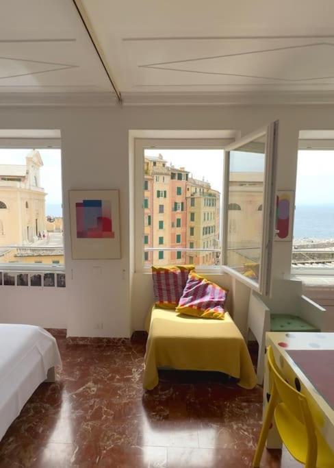 Attico Sul Porticciolo Antico Di Camogli Apartment Bagian luar foto
