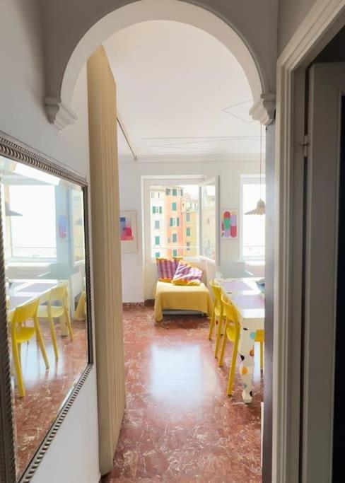 Attico Sul Porticciolo Antico Di Camogli Apartment Bagian luar foto