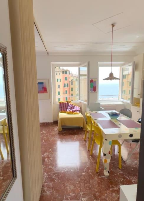 Attico Sul Porticciolo Antico Di Camogli Apartment Bagian luar foto