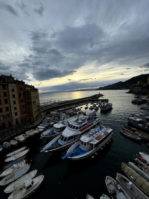 Attico Sul Porticciolo Antico Di Camogli Apartment Bagian luar foto