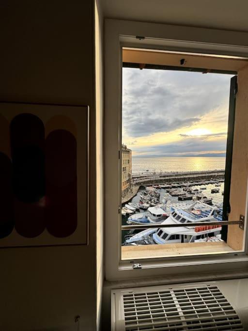 Attico Sul Porticciolo Antico Di Camogli Apartment Bagian luar foto