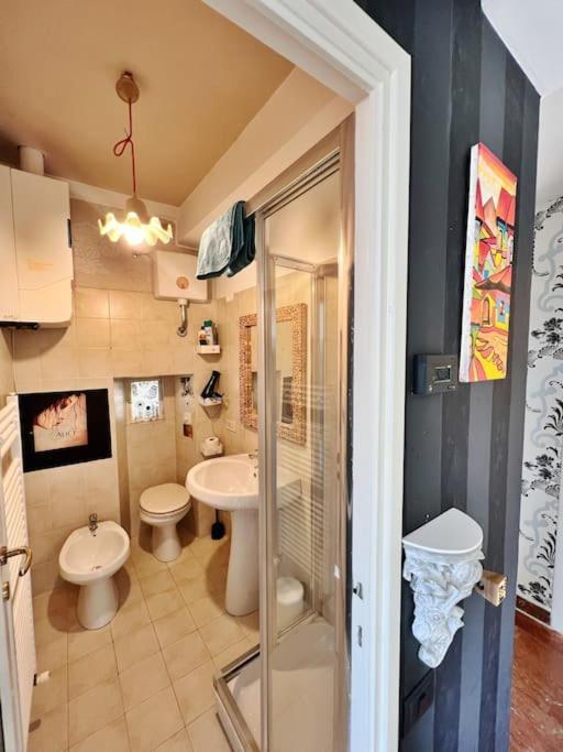 Attico Sul Porticciolo Antico Di Camogli Apartment Bagian luar foto