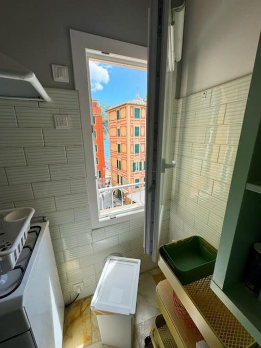 Attico Sul Porticciolo Antico Di Camogli Apartment Bagian luar foto
