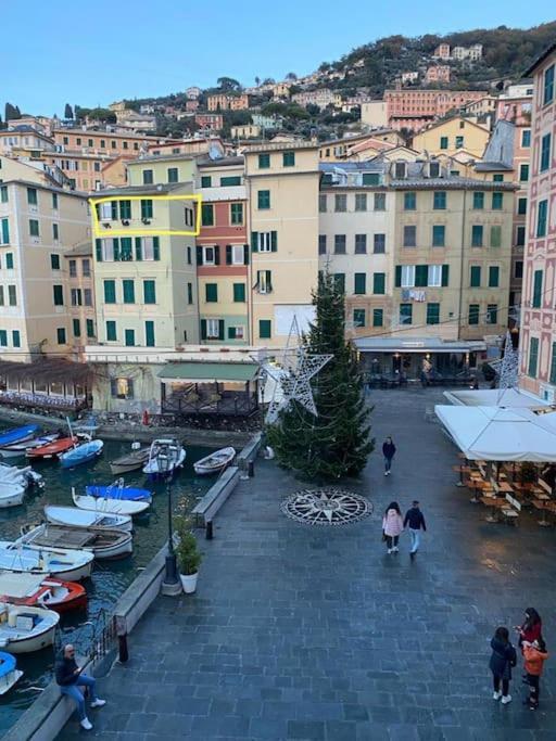 Attico Sul Porticciolo Antico Di Camogli Apartment Bagian luar foto