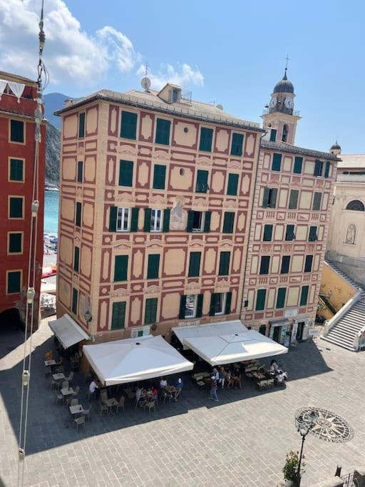 Attico Sul Porticciolo Antico Di Camogli Apartment Bagian luar foto